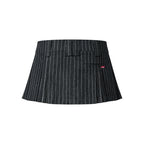 PUSHIE STRIPED MINI SKIRT - Push Push