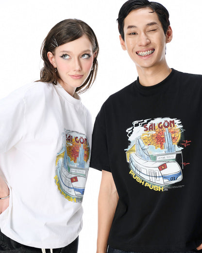 PUSHLINE SGN T-SHIRT (BOXY FIT)
