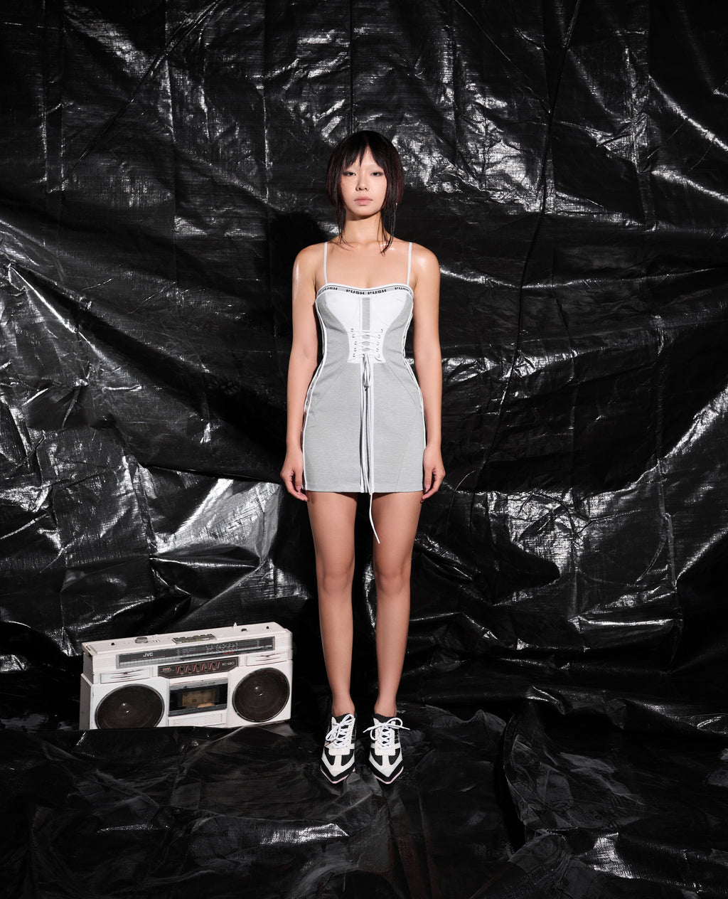 MUD WASH MINI DRESS - Push Push