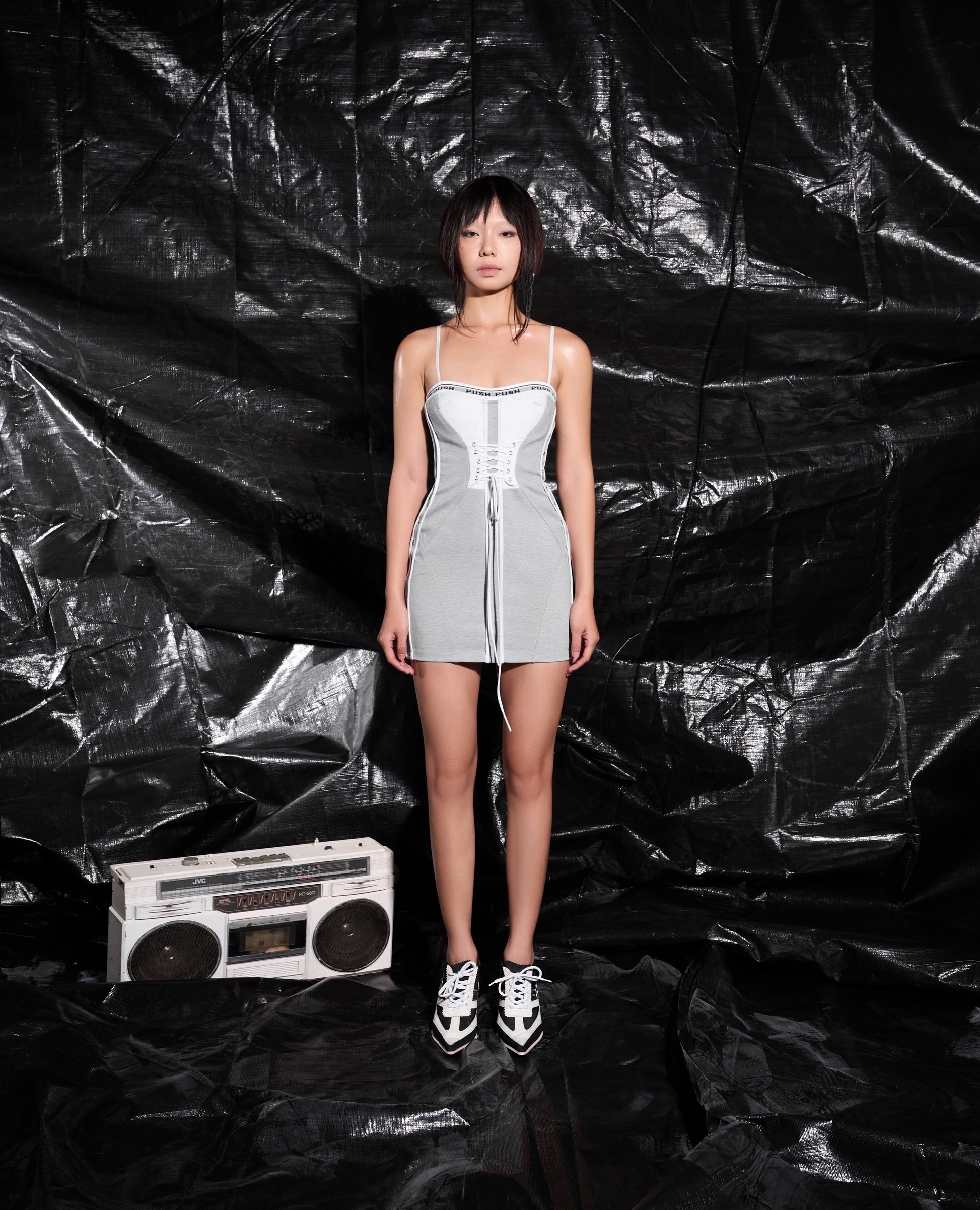 MUD WASH MINI DRESS - Push Push