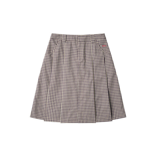 Gingham Midi Skirt