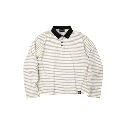 NOA Striped Polo Tee