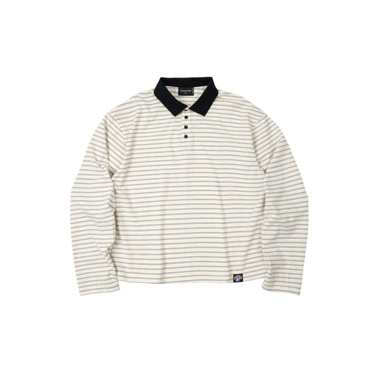 NOA Striped Polo Tee