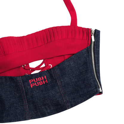 RDC - RUBY DENIM SELVEDGE CORSET