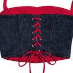 RDC - RUBY DENIM SELVEDGE CORSET
