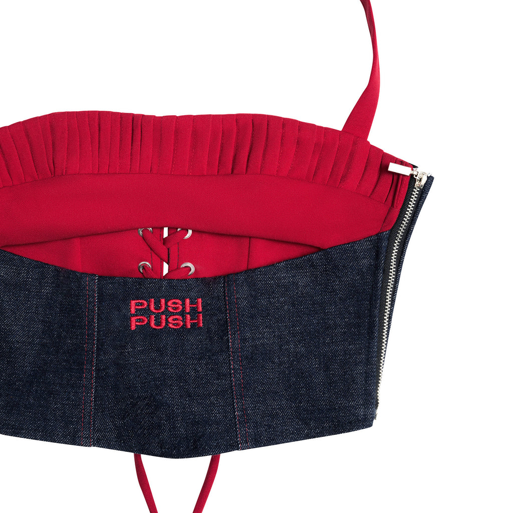 RDC - RUBY DENIM SELVEDGE CORSET