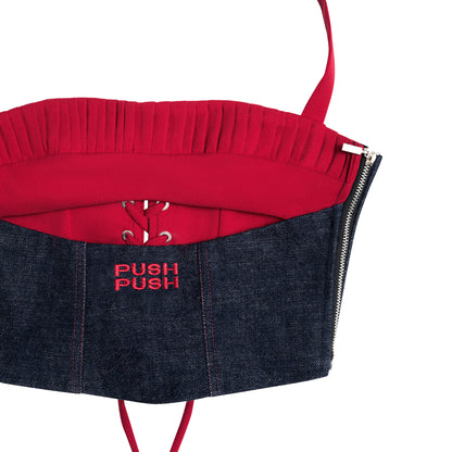 RDC - RUBY DENIM SELVEDGE CORSET