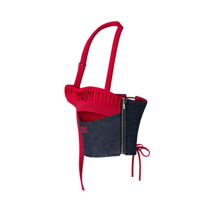 RDC - RUBY DENIM SELVEDGE CORSET