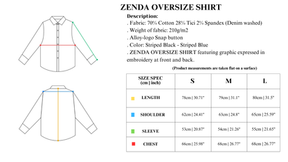 ZENDA OVERSIZE SHIRT