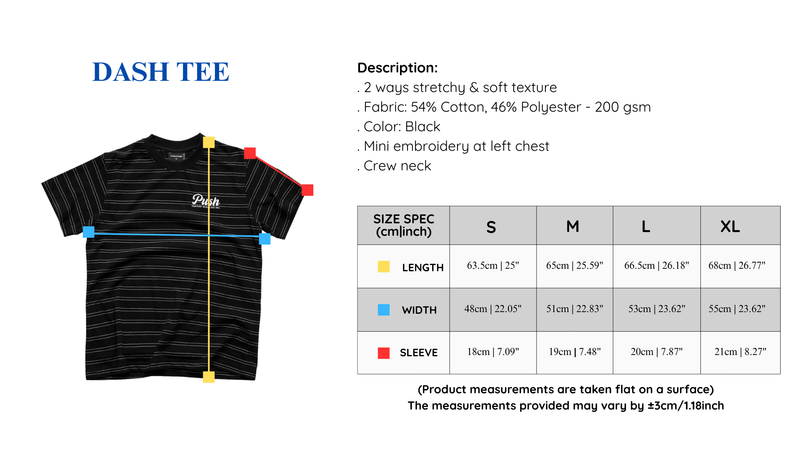 Bảng size