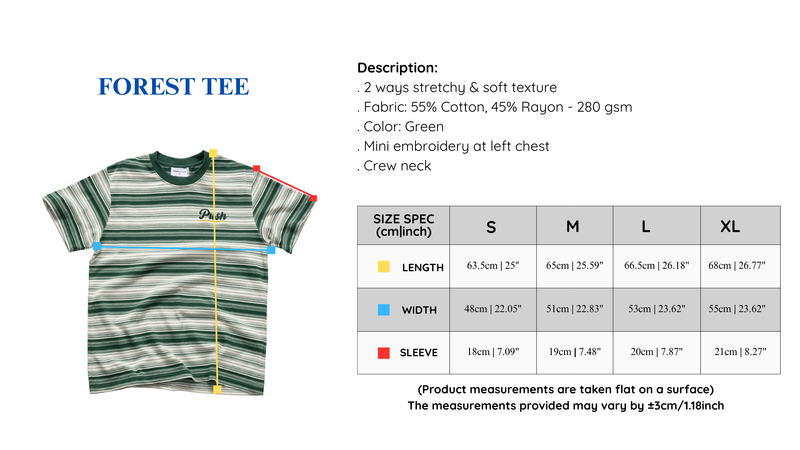 Bảng size