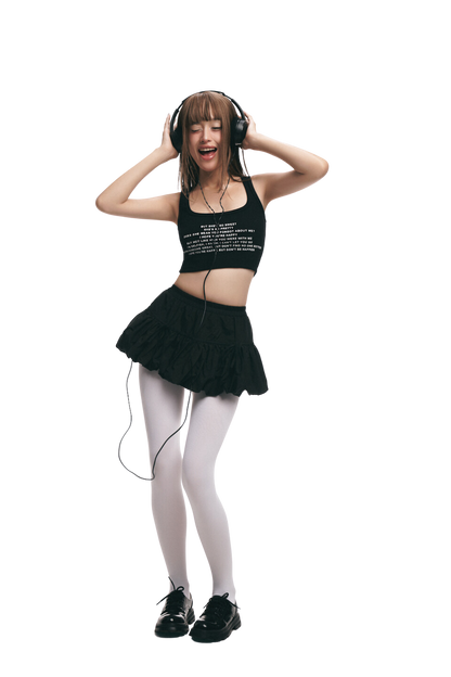 BUBBLE SKIRT.