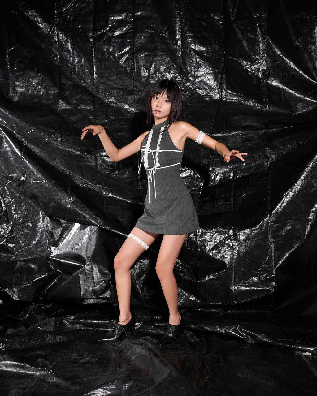 CHUN-LI MINI DRESS.