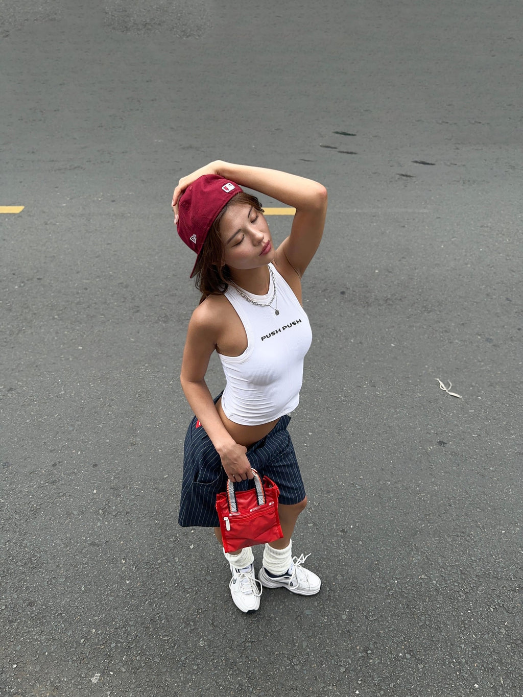 MESH TANK TOP.