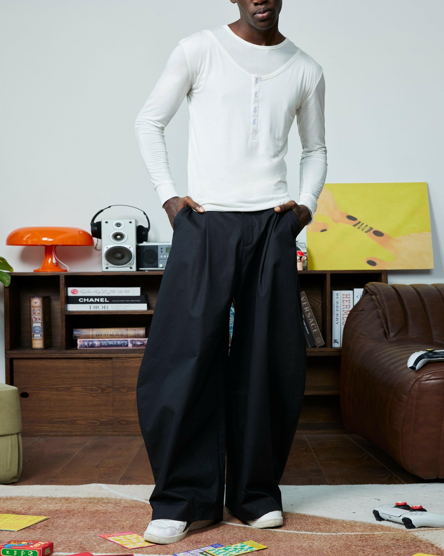 PP KHAKI PANTS.