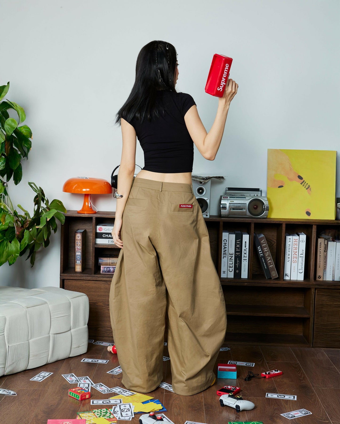 PP KHAKI PANTS.
