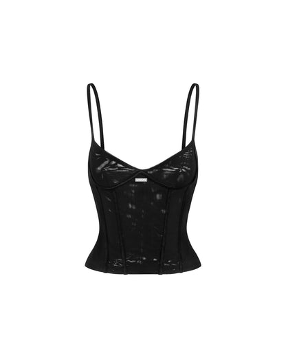 PP MESH SCULPT TOP.