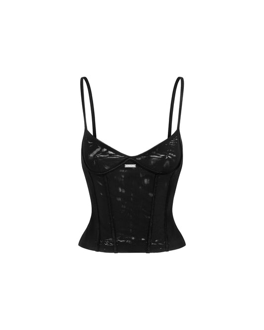 PP MESH SCULPT TOP.