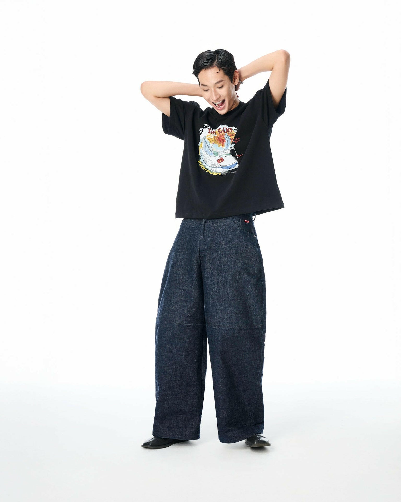 PUSHLINE SGN T-SHIRT (BOXY FIT).