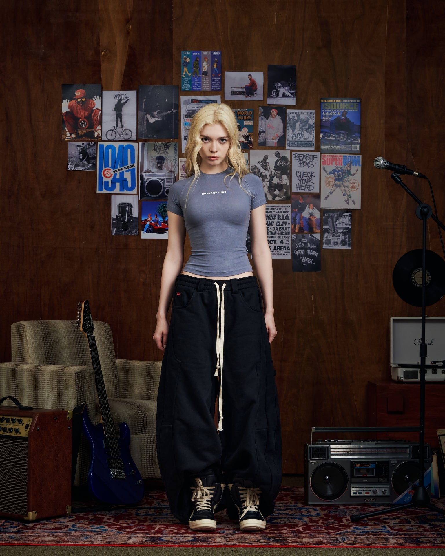 GIGI RAGLAN TEE - Push Push - Worldwide