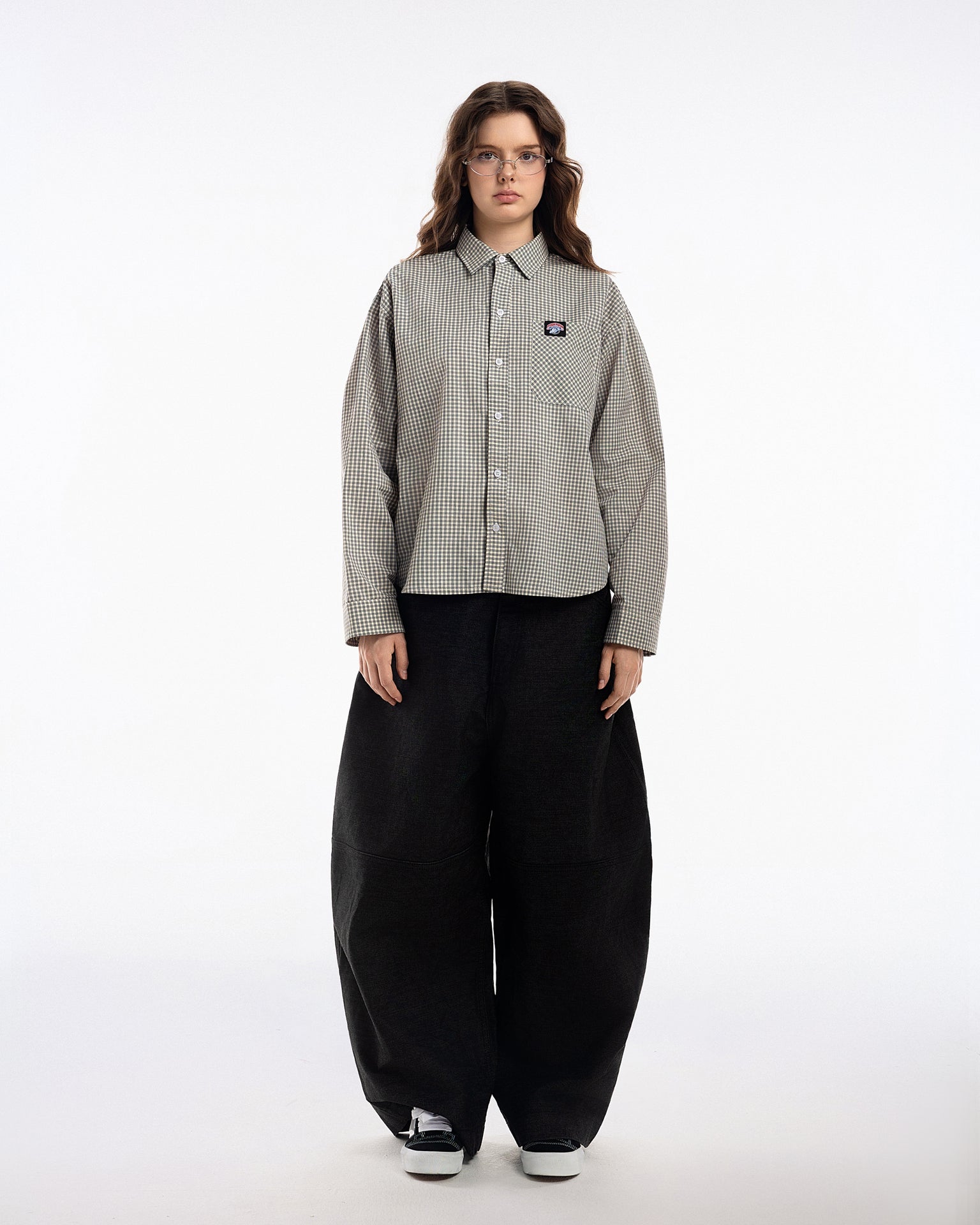Gingham Oversize Shirt - Push Push - Worldwide