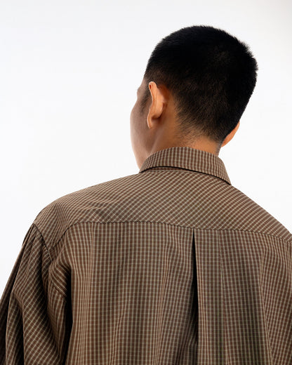 Gingham Oversize Shirt - Push Push - Worldwide