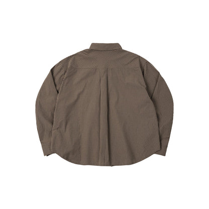 Gingham Oversize Shirt - Push Push - Worldwide
