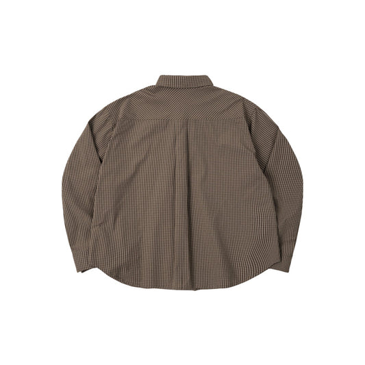 Gingham Oversize Shirt - Push Push - Worldwide