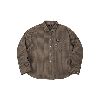 Gingham Oversize Shirt - Push Push - Worldwide