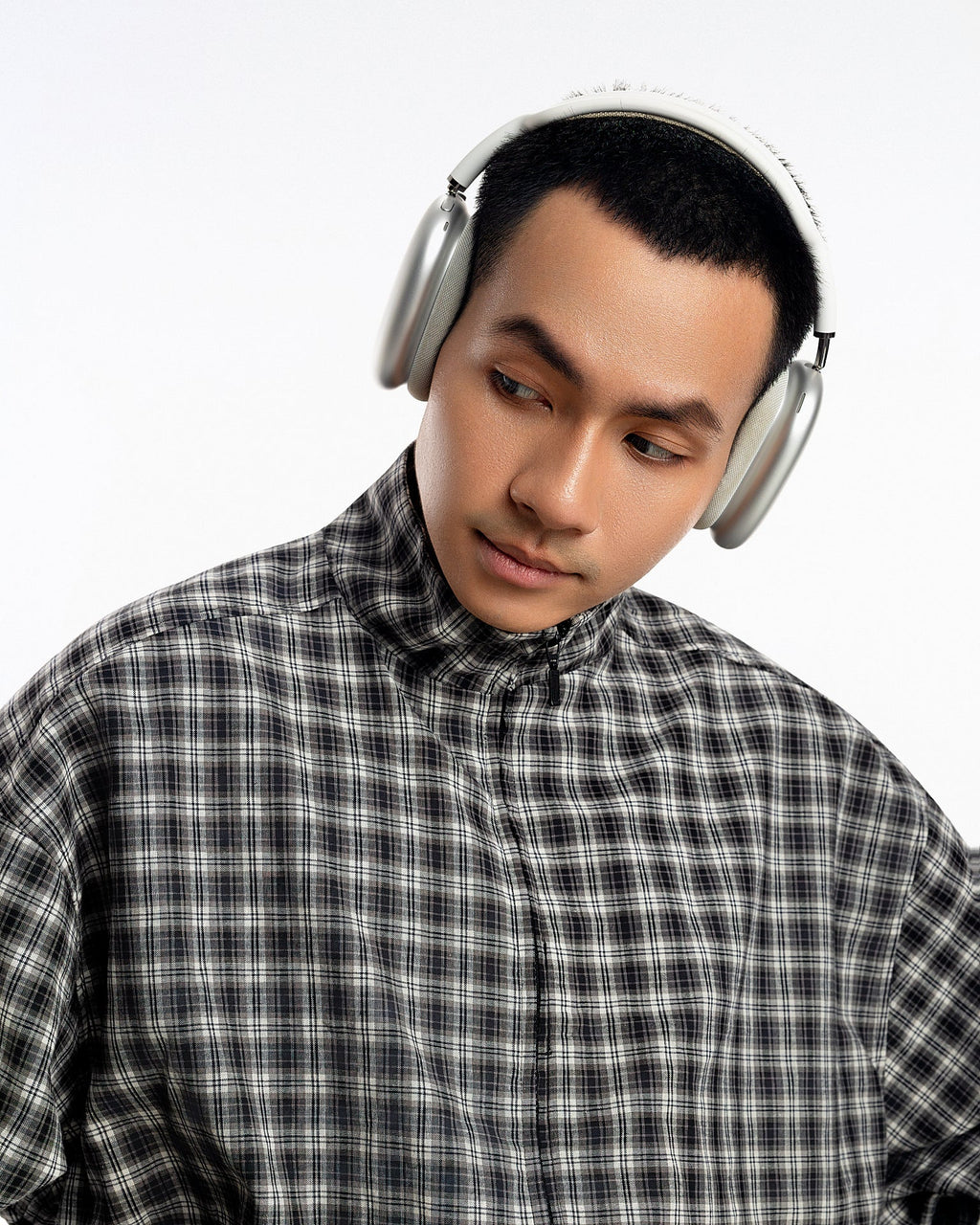 Gingham Zip Jacket - Push Push - Worldwide