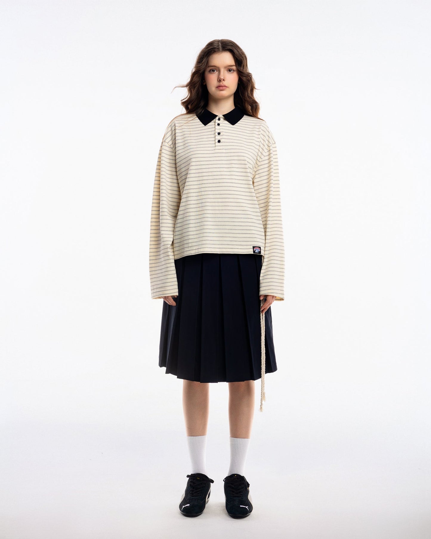 NOA Striped Polo Tee - Push Push - Worldwide