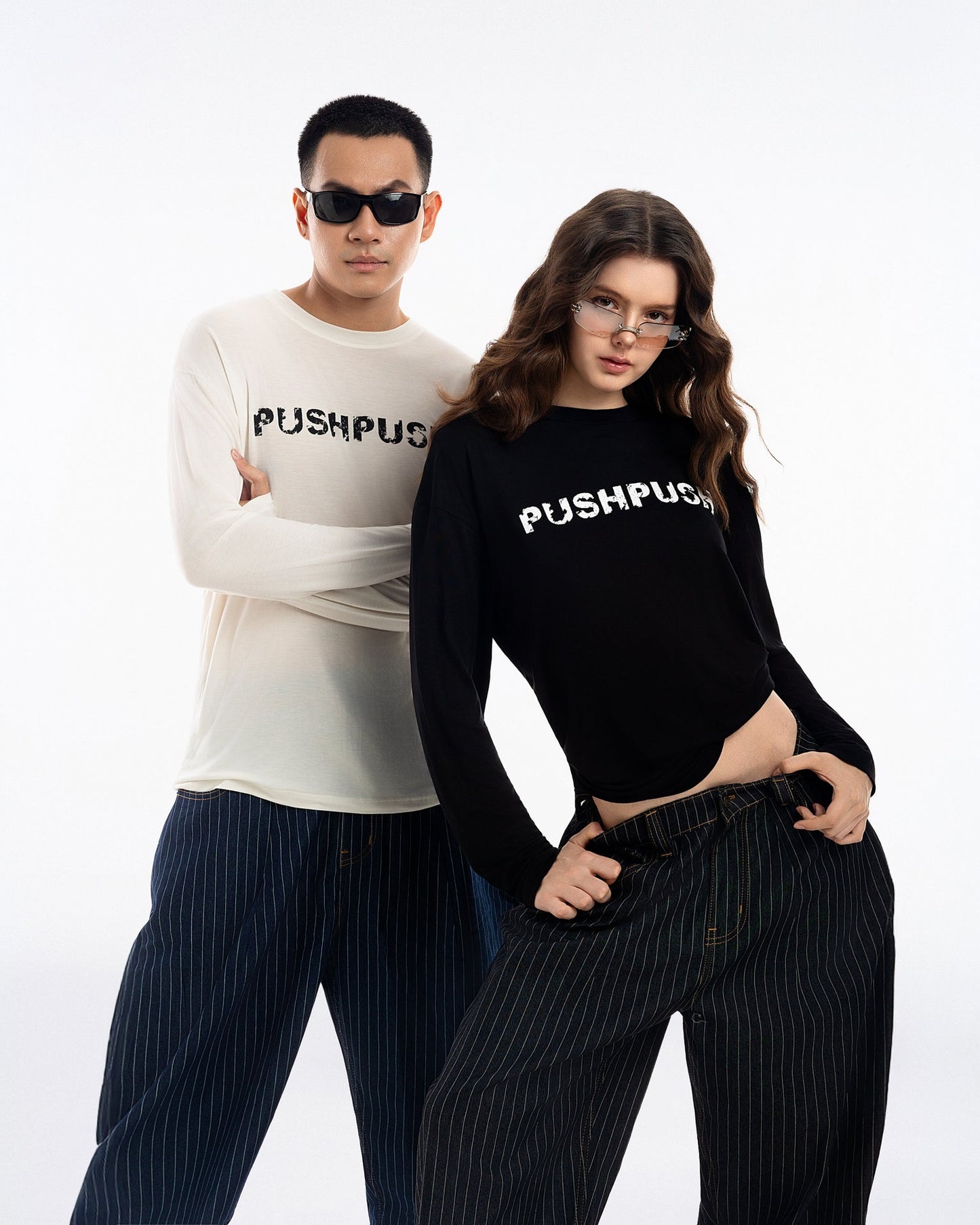 Soft Long Sleeve Tee - Push Push - Worldwide